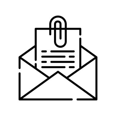 Attach File Email Creative Icons Design