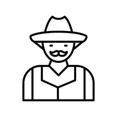 Farmer Creative Icons Design