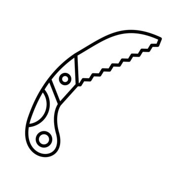 Pruning Saw Creative Icons Design