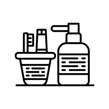 Toiletries Creative Icons Design
