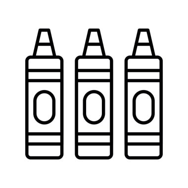 Crayons Creative Icons Design