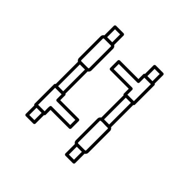 Tonfa Creative Icon Design
