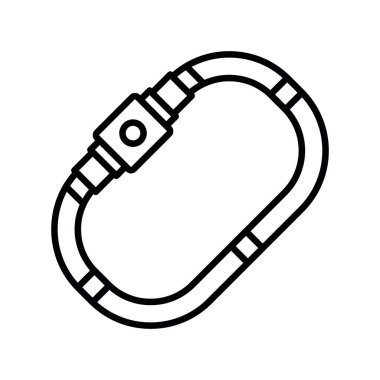 Carabiner Creative Icons Design