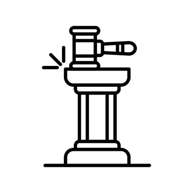 Law Creative Icons Design