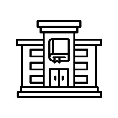 Library Creative Icons Design