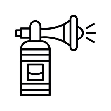 Air Horn Creative Icons Design