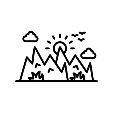 Mountain Creative Icons Design