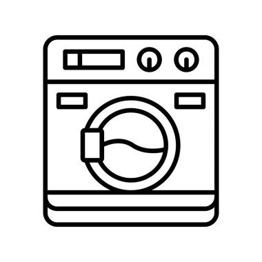 Washing Machine Creative Icons Design