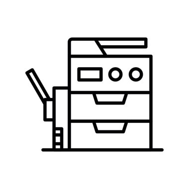 Copy Machine Creative Icons Design