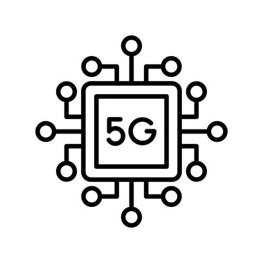 5g Creative Icons Design