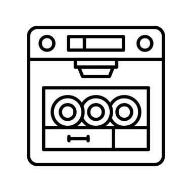 Dishwasher Creative Icons Design