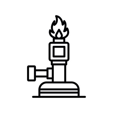 Bunsen Burner Creative Icons Design