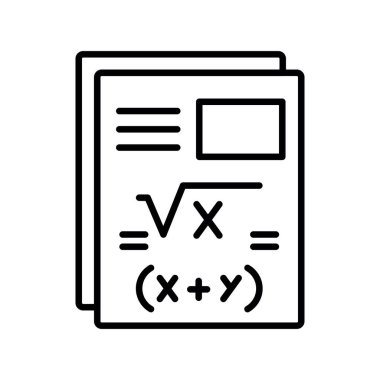 Maths Creative Icons Design