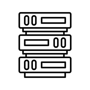 Server Creative Icons Design