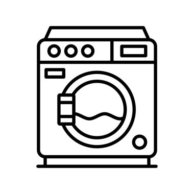 Washing Machine Creative Icons Design