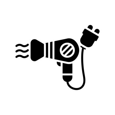 Hairdryer Creative Icons Design
