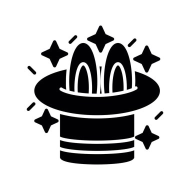 Magic Trick Creative Icons Design