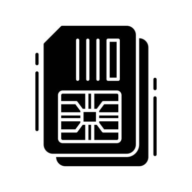 Simcard Creative Icons Design