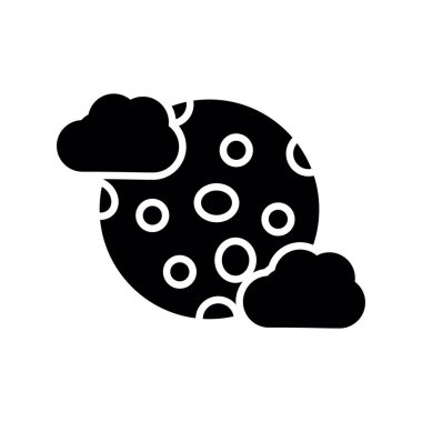 Full Moon Creative Icons Design