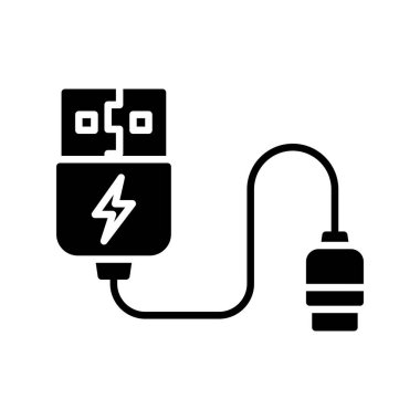 Usb Cable Creative Icons Design