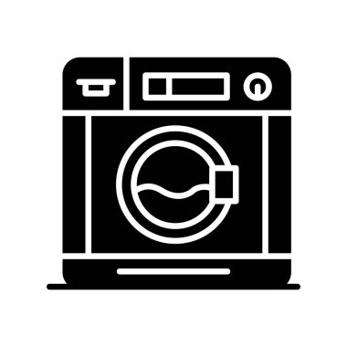 Washing Machine Creative Icons Design