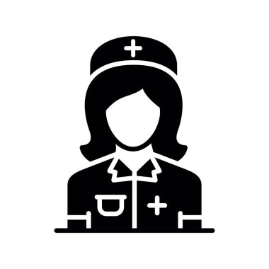 doctor with nurse and stethoscope vector illustration design