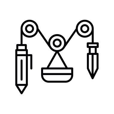 Separation Creative Icons Design