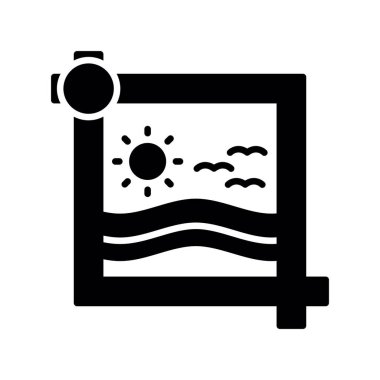 Crop Creative Icons Design