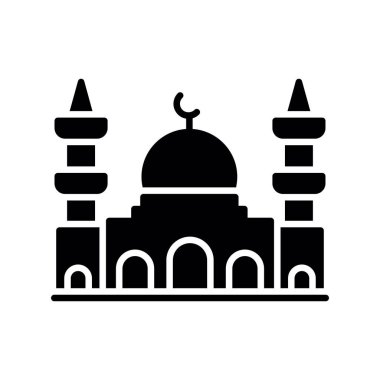 Mosque Creative Icons Design