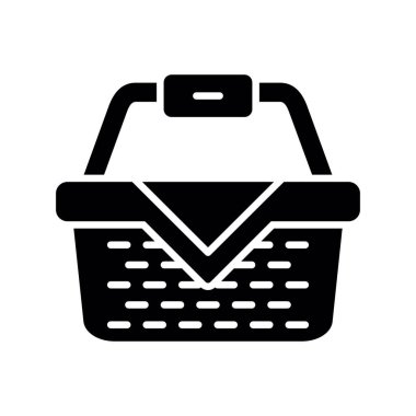 Picnic Basket Creative Icons Design