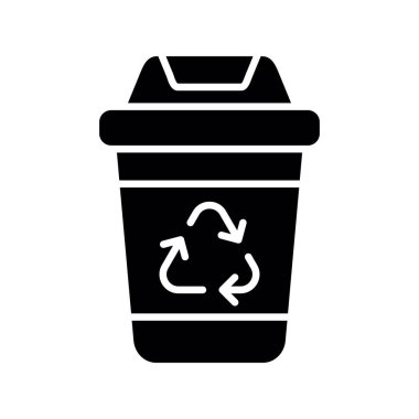 Recycling Bin Creative Icons Design