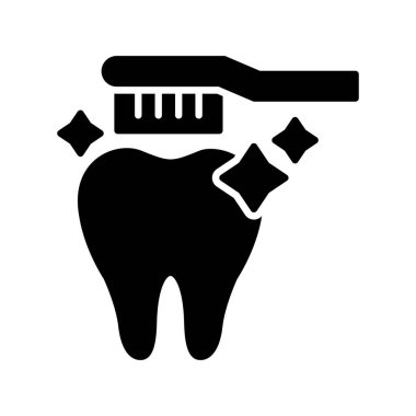 Toothbrush Creative Icons Design