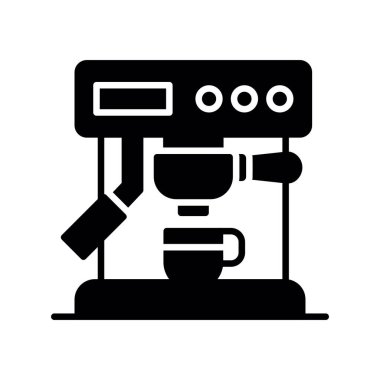 Coffee Machine Creative Icons Design