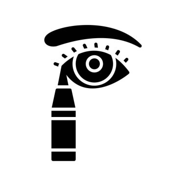 Eyeliner Creative Icons Design