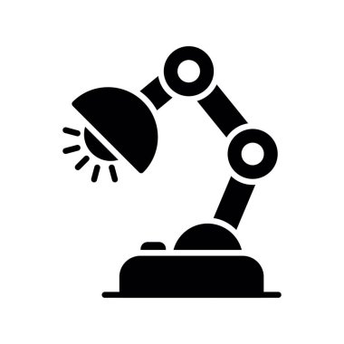 Desk Lamp Creative Icons Design