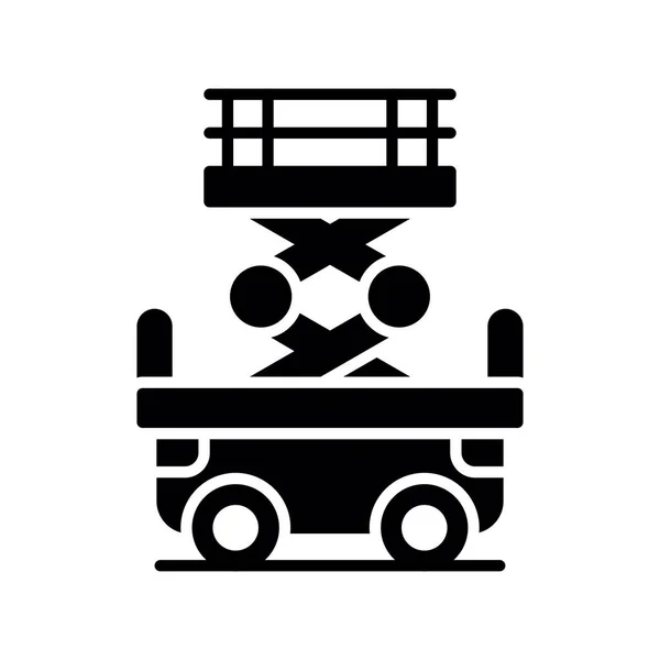 Scissor Lift Creative Icons Design