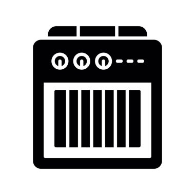 Amplifier Box Creative Icons Design