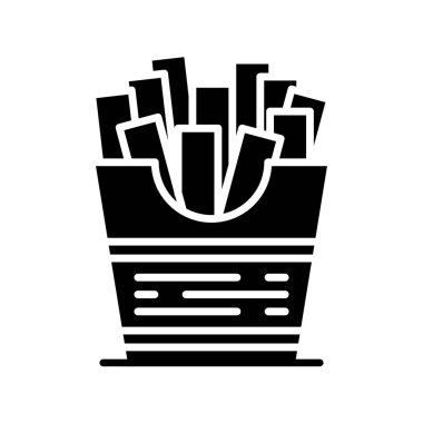 French Fries Creative Icons Design