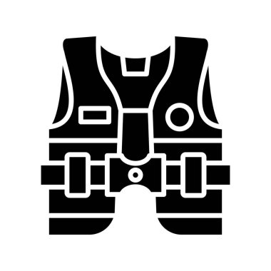 Life Jacket Creative Icons Design