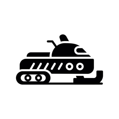 Snowmobile Creative Icons Design