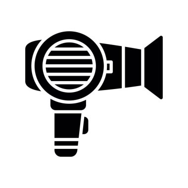 Hair Dryer Creative Icons Design