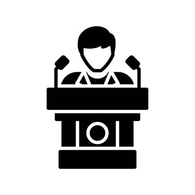 Politician Creative Icons Design