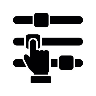 Sliders Creative Icons Design