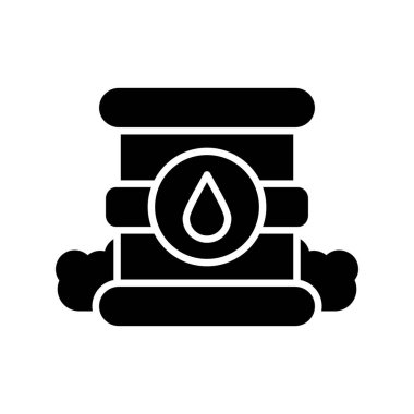 Waste Oil Creative Icons Design