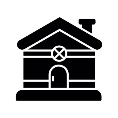 Gingerbread House Creative Icons Design