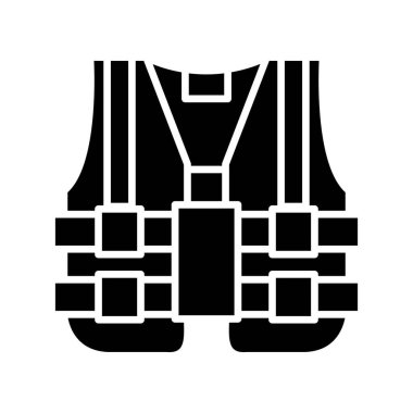 High Visibility Vest Creative Icons Design