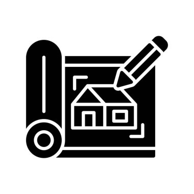 House Sketch Creative Icons Design