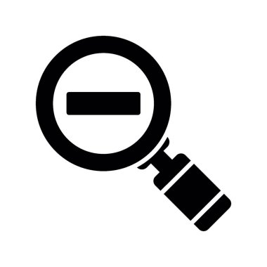 Zoom Out Creative Icons Design