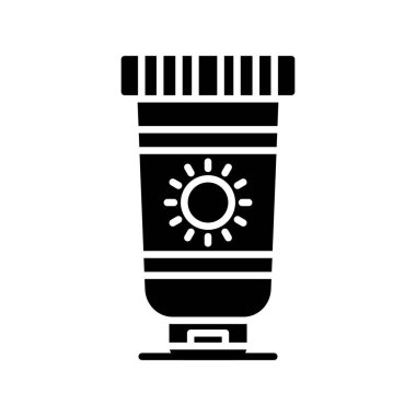 Sunscreen Creative Icons Design