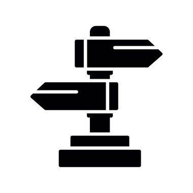 Road Sign Creative Icons Design